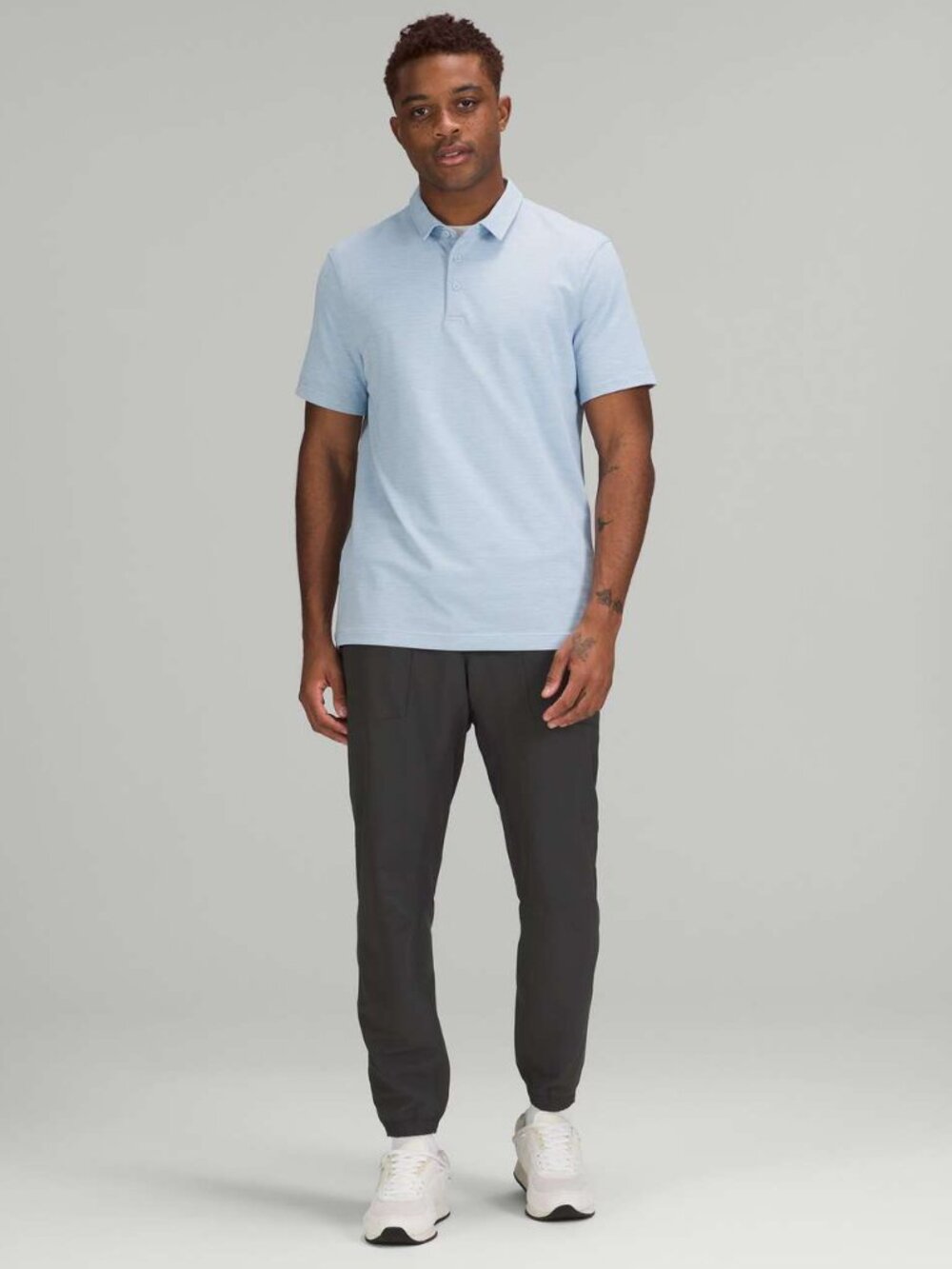 LULULEMON MEN'S POLO SIZE LARGE